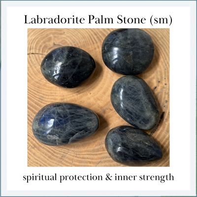 LABRADORITE Palm Stones (Small)
