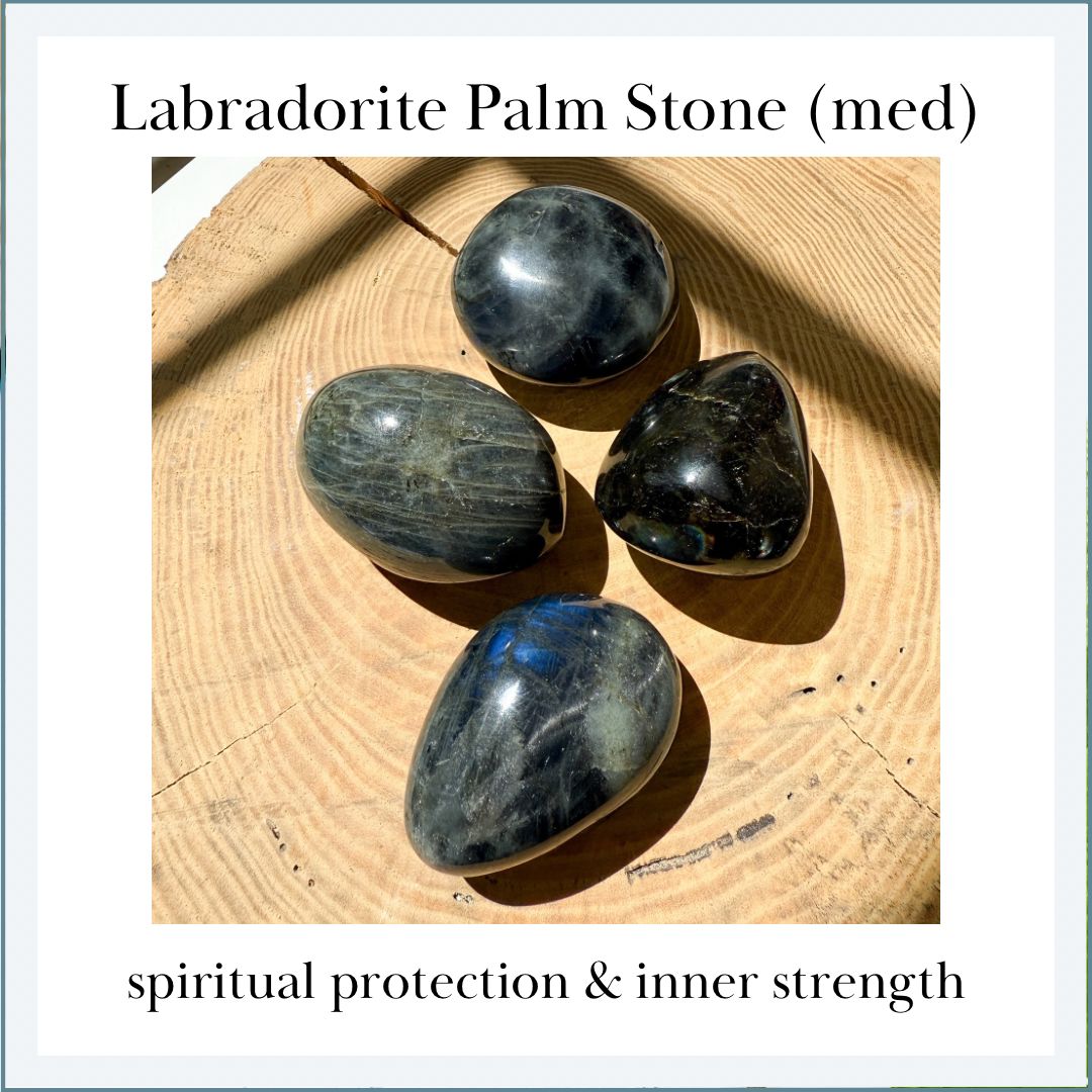 LABRADORITE Palm Stones (Medium)