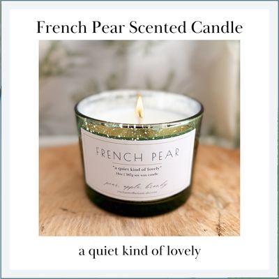 FRENCH PEAR Scented Candle