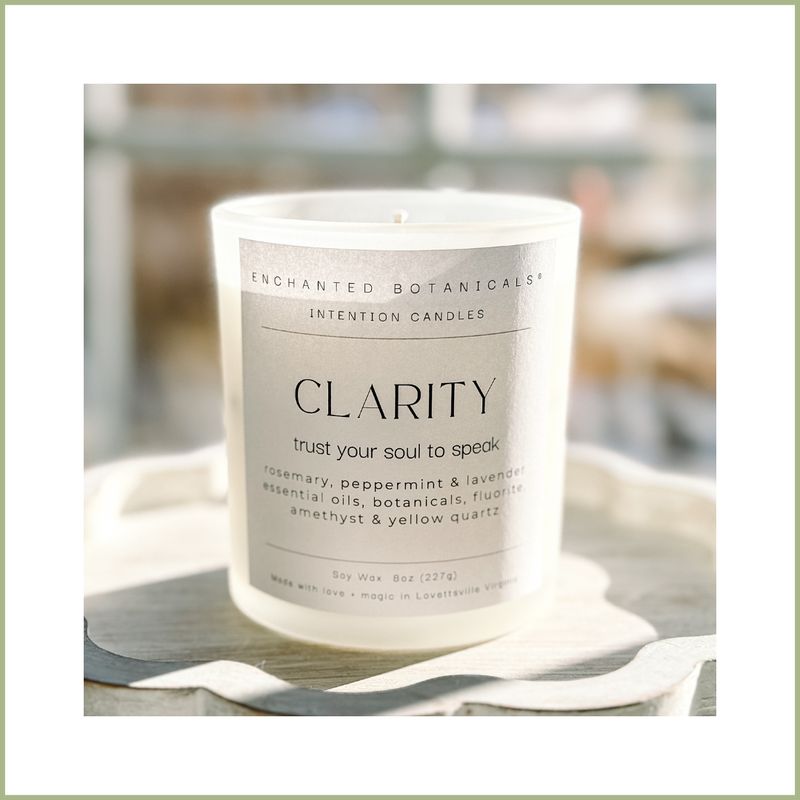 CLARITY Intention Candle