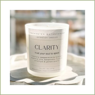 CLARITY Intention Candle
