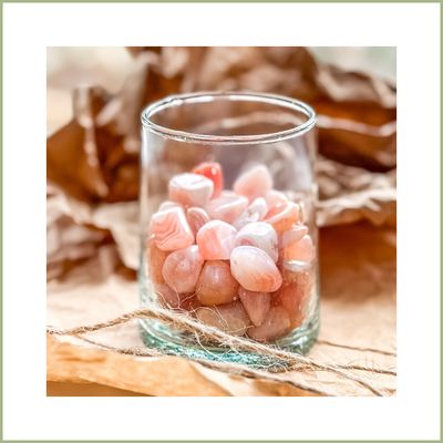 TEA GLASSES, Recycled Glass (Medium 4&quot; high)