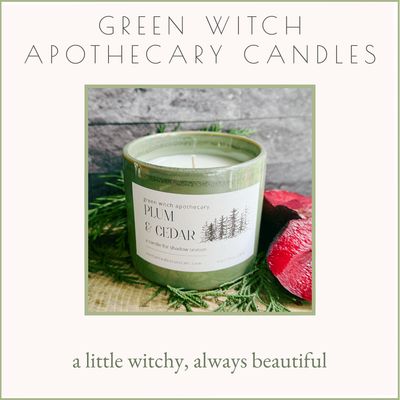Green Witch Apothecary Candles