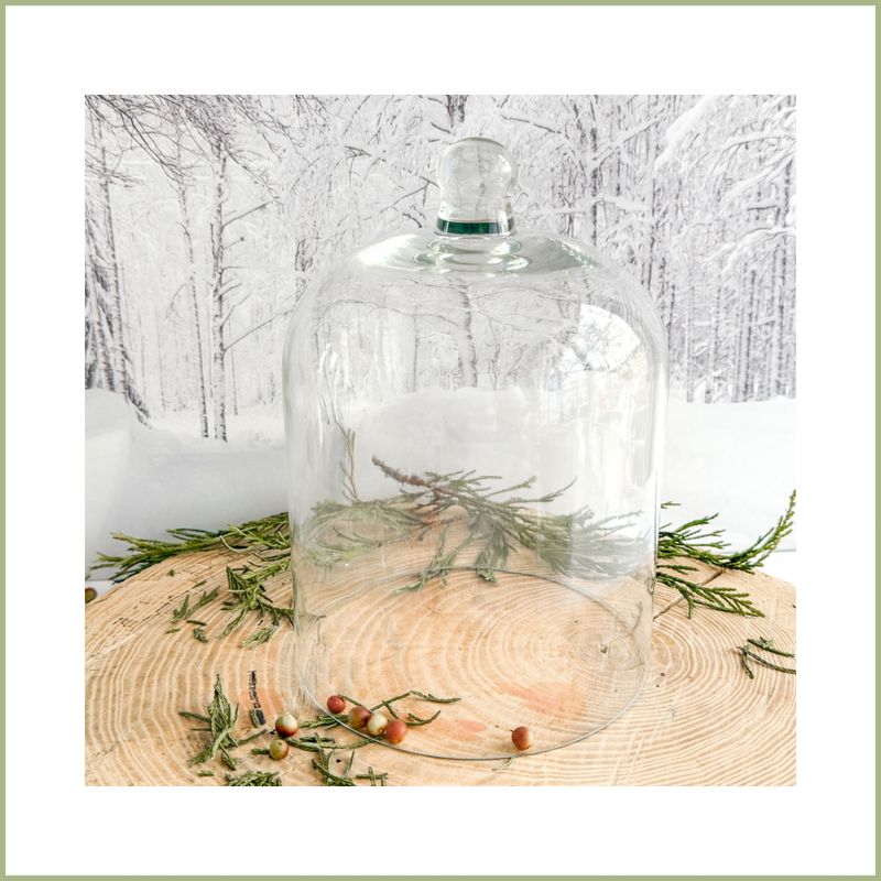 CANDLE CLOCHE