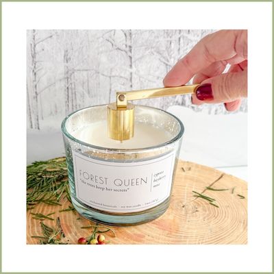 CANDLE SNUFFER — Brass