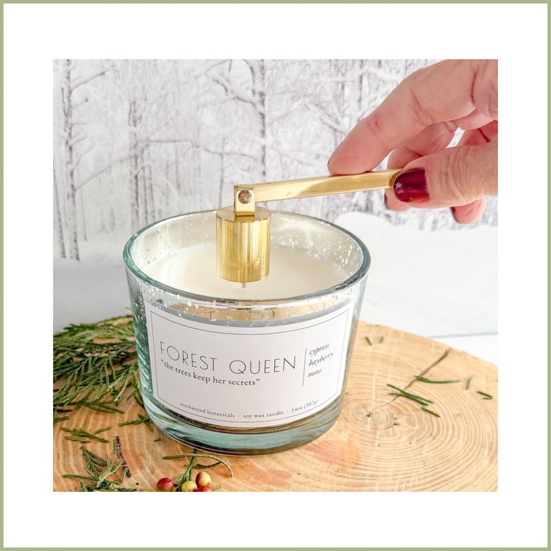 CANDLE SNUFFER — Brass