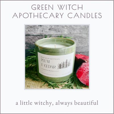 Green Witch Apothecary Candles