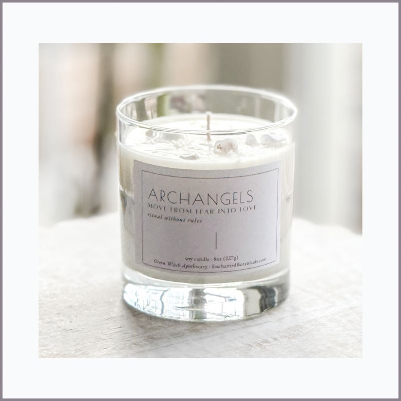 ARCHANGELS Intention Candle