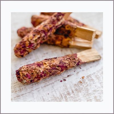 PALO SANTO + ROSE Incense Stick