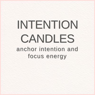 Intention Candles