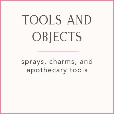 Tools and Objects