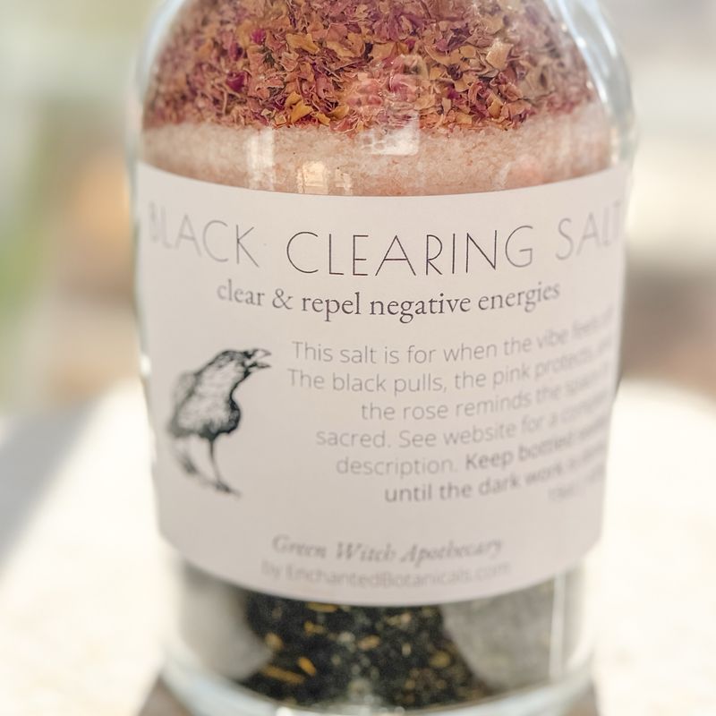 BLACK CLEARING SALT (15 oz)