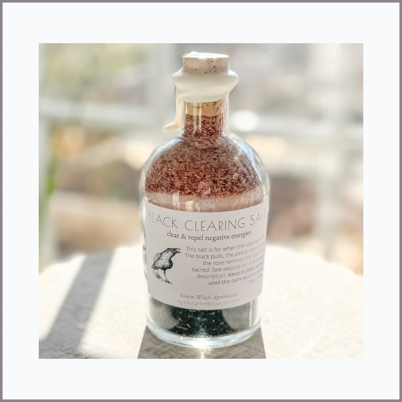 BLACK CLEARING SALT (15 oz)