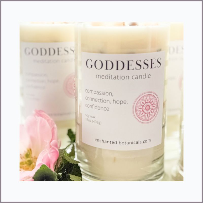 GODDESSES Meditation Candle (16oz) GODDESSES Meditation Candle (16oz)