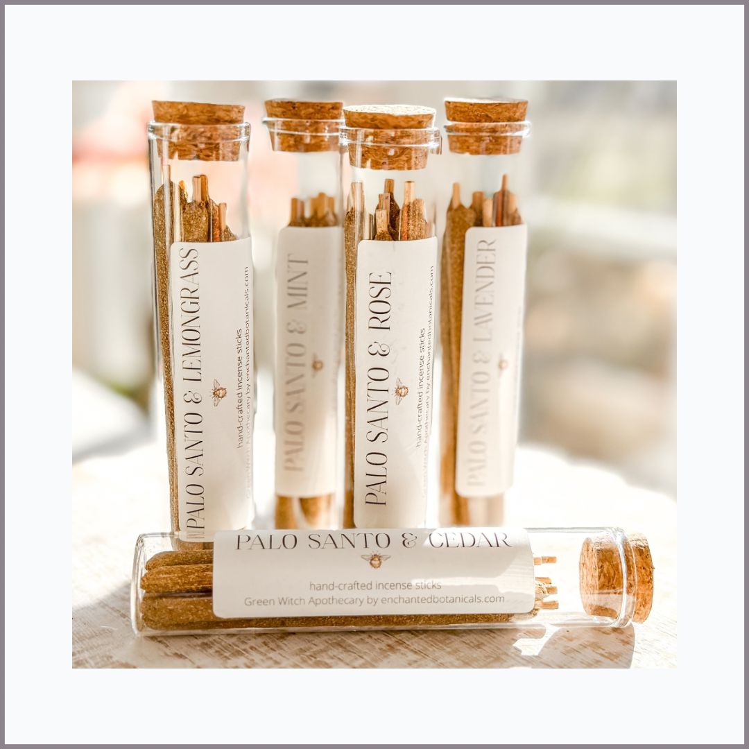 INCENSE STICKS -- Palo Santo and (Your Choice) -- 4"