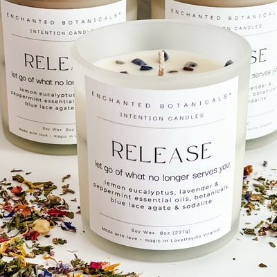 RELEASE Intentions Candle
