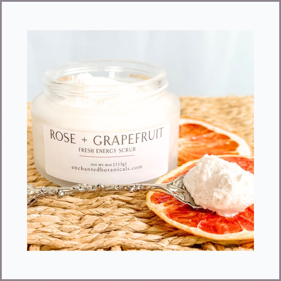 ROSE + GRAPEFRUIT — Foaming Scrub for Skin + Spirit