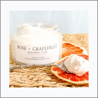 ROSE + GRAPEFRUIT — Foaming Scrub for Skin + Spirit