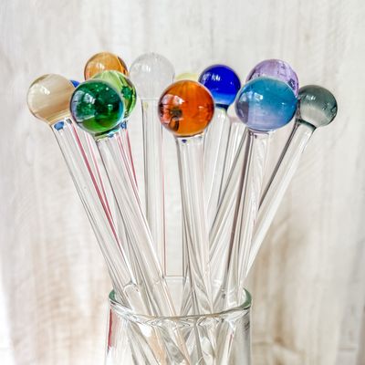 MOCKTAIL STIRRER — Handblown Glass