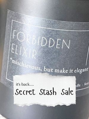 SECRET STASH SALE -- Scented Candles