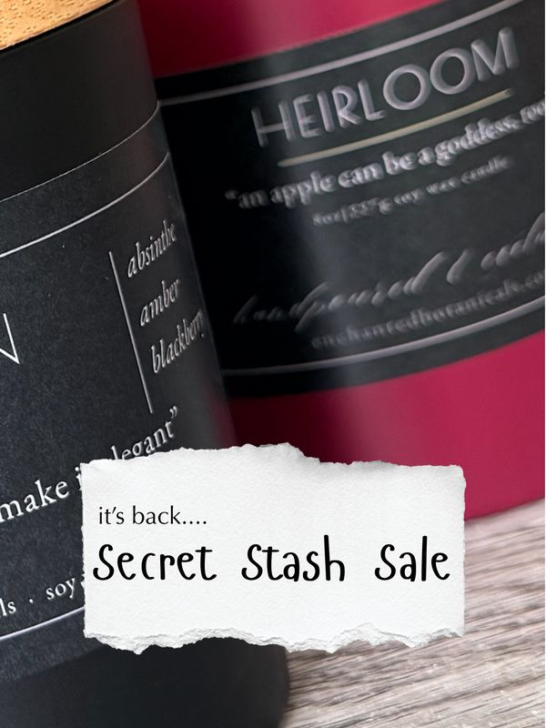 SECRET STASH SALE -- Scented Candles