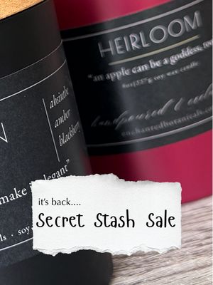SECRET STASH SALE -- Scented Candles