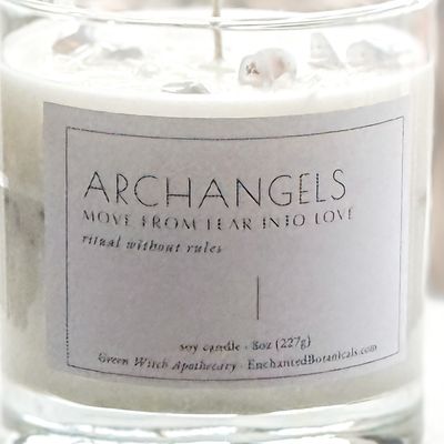 ARCHANGELS Intention Candle