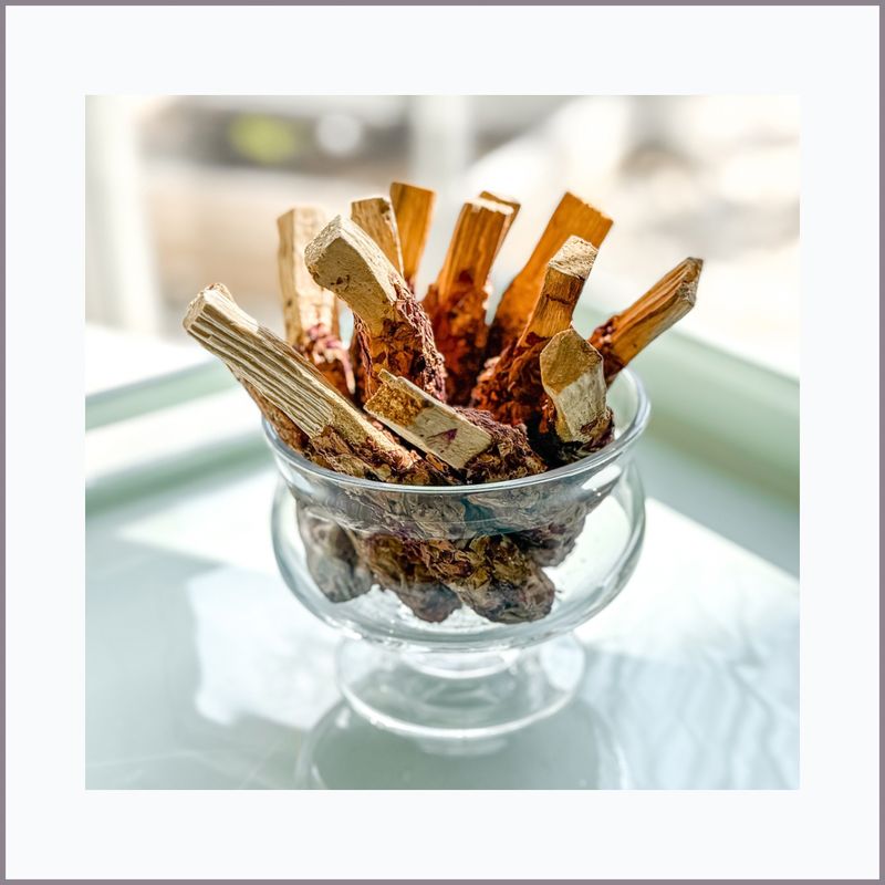 PALO SANTO + ROSE Incense Stick