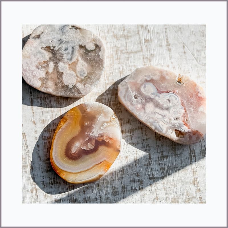 FLOWER AGATE (Plates)