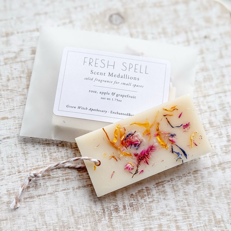 SCENT MEDALLION — Rose + Citrus (Fresh Spell)
