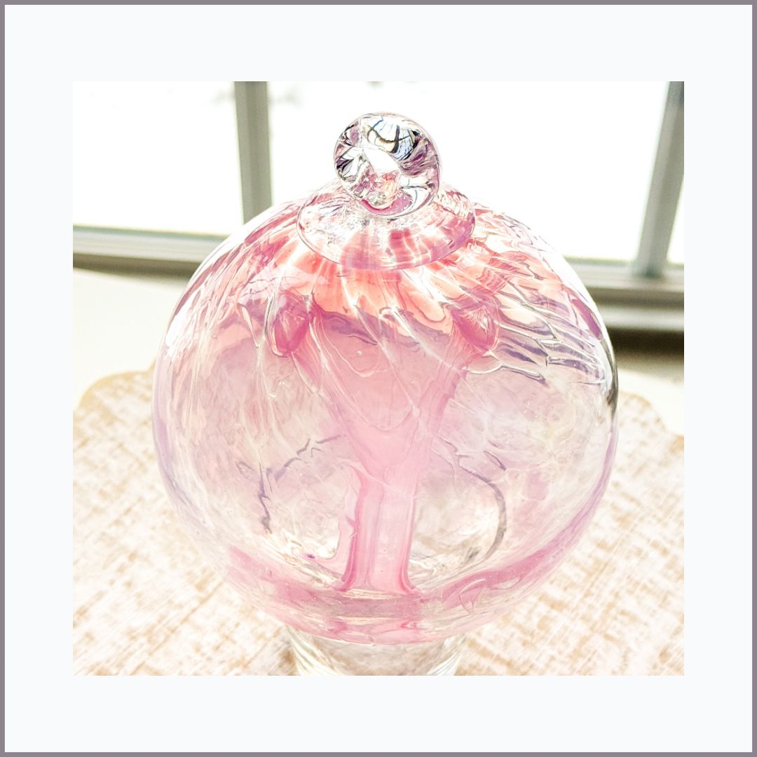 WITCH BALL 4” Light Pinks