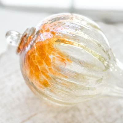 GLASS GOURD -- Gold (large)