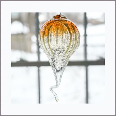 GLASS GOURD -- Gold (large)
