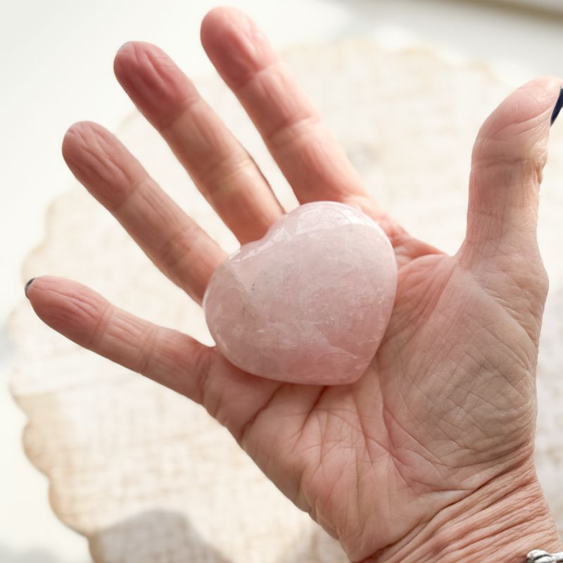 ROSE QUARTZ Hearts