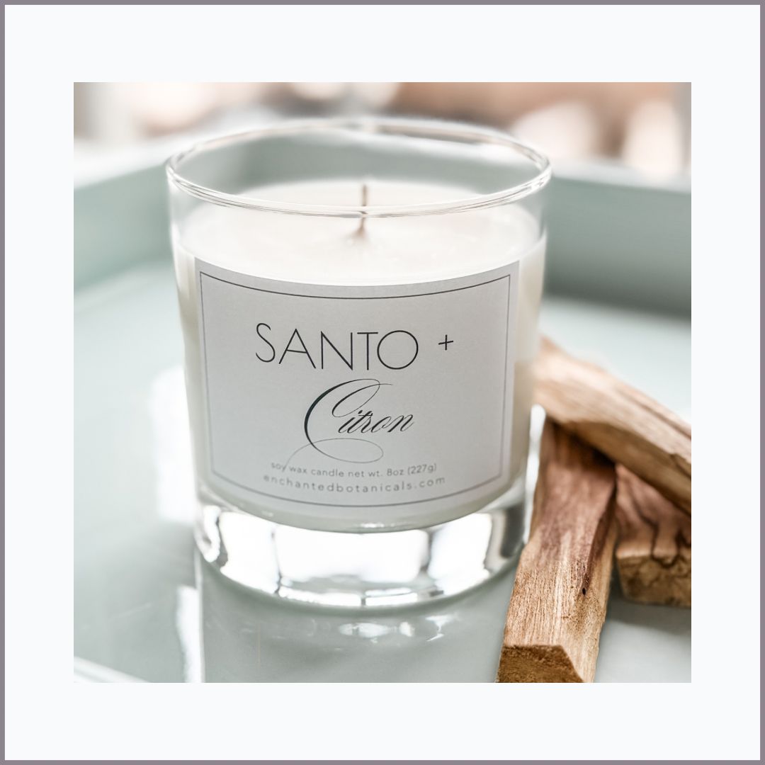 SANTO + CITRON Scented Candle