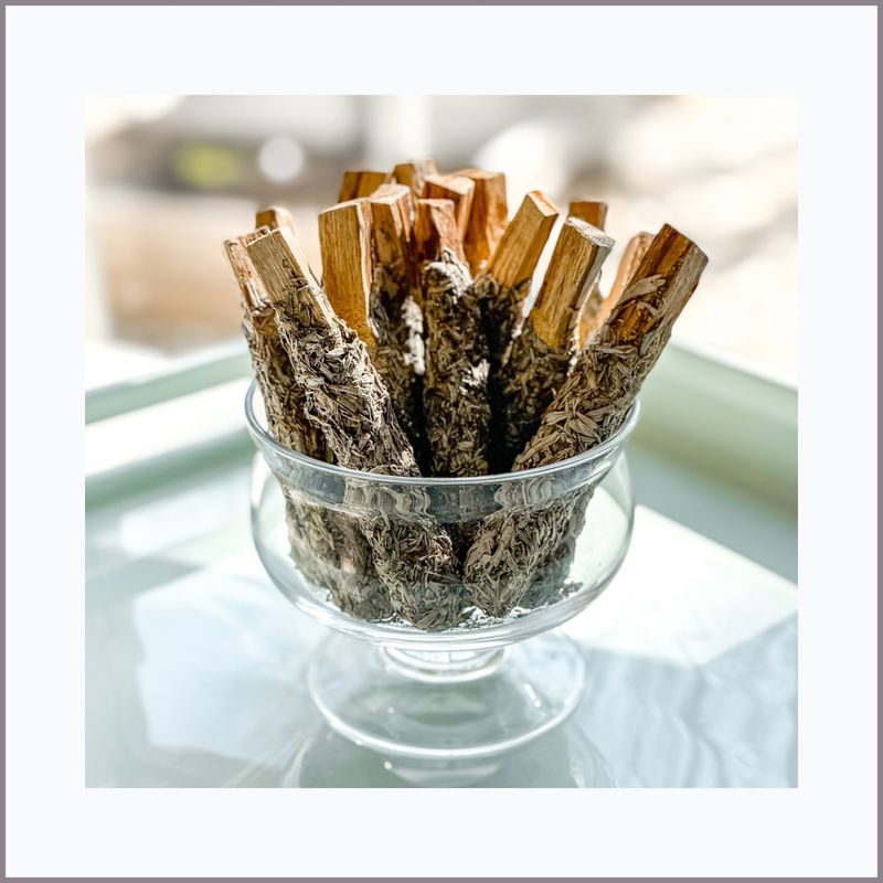 PALO SANTO + BLUE SAGE Incense Sticks