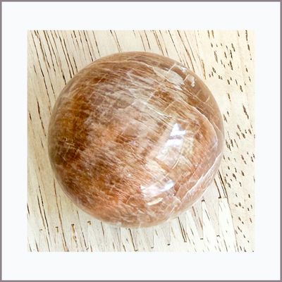 PEACH MOONSTONE SPHERE