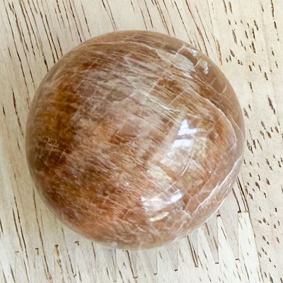 PEACH MOONSTONE SPHERE