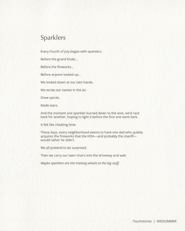 TOUCHSTONES · Midsummer Issue 01 · Digital Edition