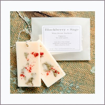 WAX SCENT SACHET — Blackberry + Sage