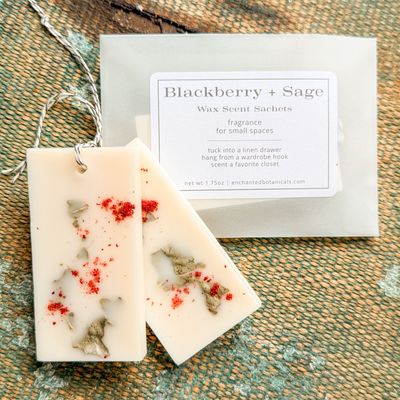 WAX SCENT SACHET — Blackberry + Sage