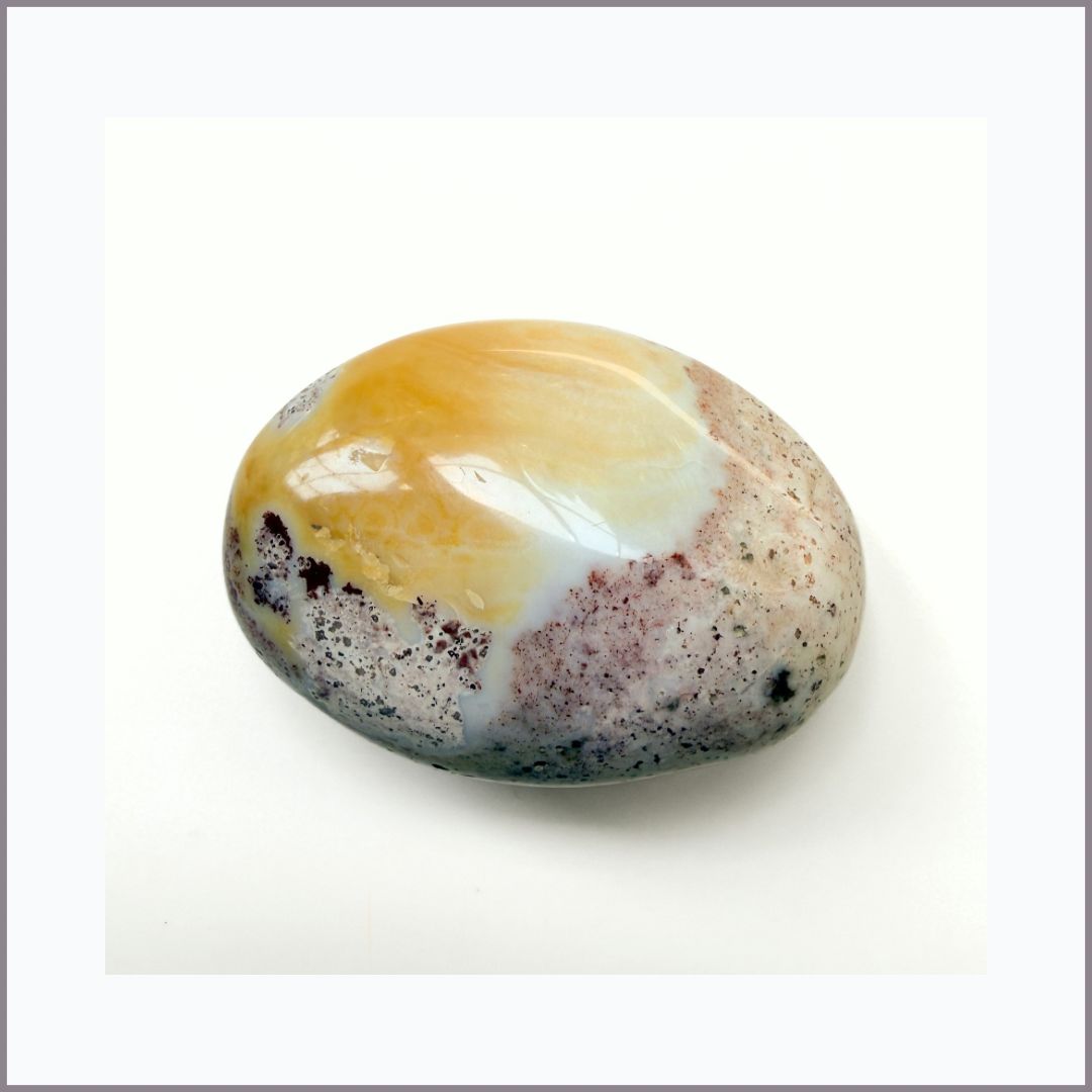 OCEANIC JASPER Palm Stone