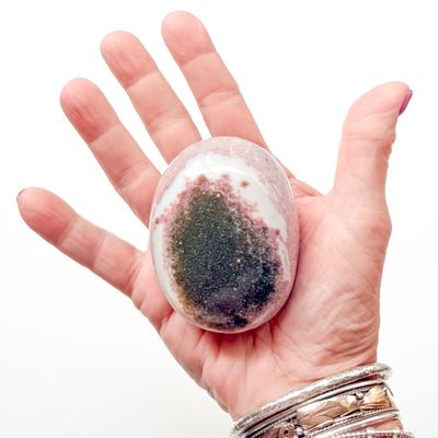 OCEANIC JASPER Palm Stone