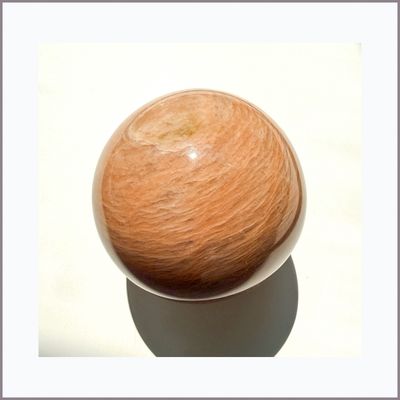 PEACH MOONSTONE Sphere
