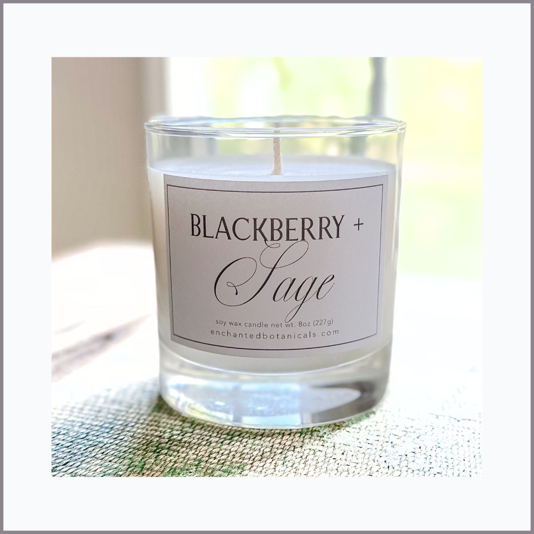 BLACKBERRY + SAGE Scented Candle