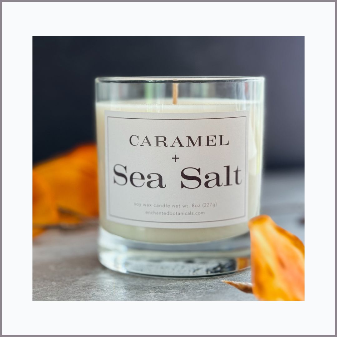 CARAMEL + SEA SALT Scented Candle