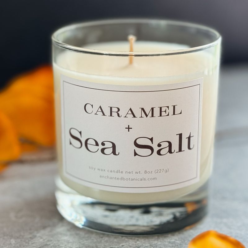 CARAMEL + SEA SALT Scented Candle