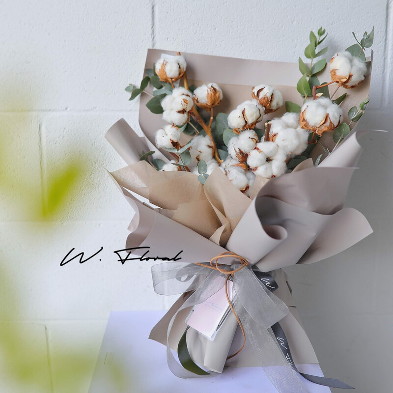 Best Wishes Cotton Bouquet