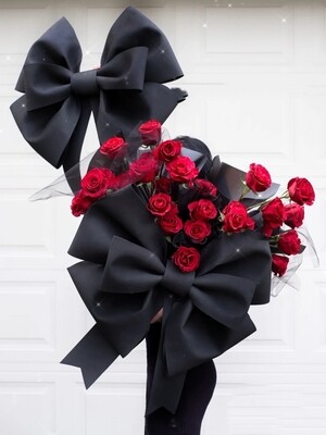 Rosette Luxe Red Rose