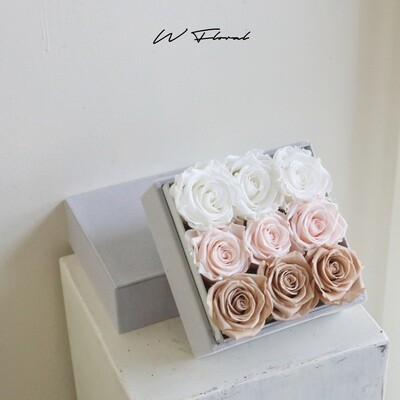 Felt Preserved Roses Ombre Nude Blush Felt Preserved Roses Ombre Nude Blush